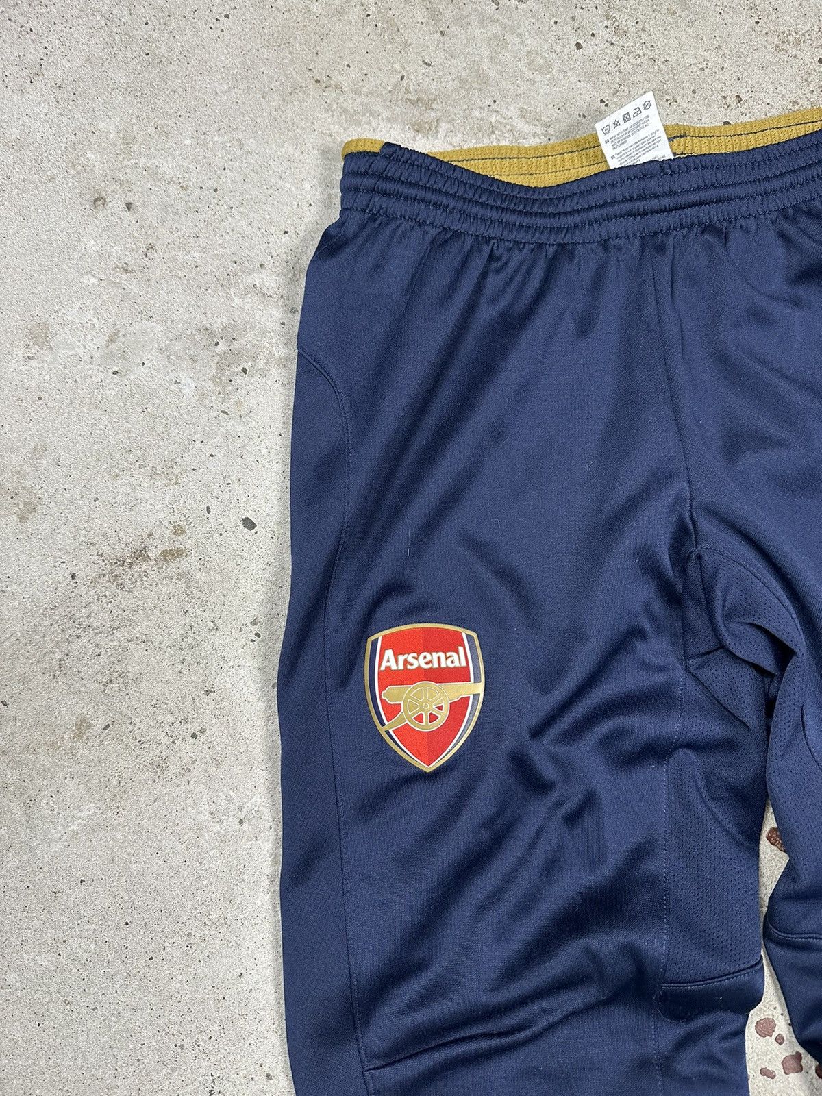 Puma × Vintage Vintage Puma x Arsenal Navy Track Pants Soccer Suit Size US 29 - 5 Thumbnail