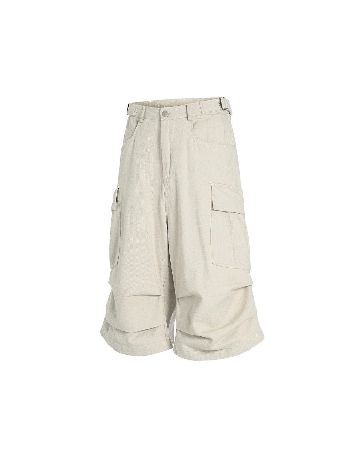 Japanese Brand Cleanfit Multi-Pocket Cargo Jorts Size ONE SIZE - 3 Thumbnail