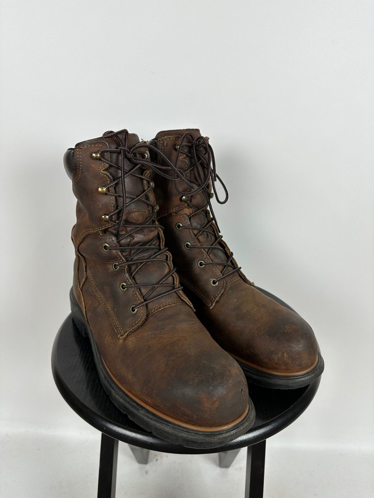 Red Wing Red Wing ASTM F2892-11 Brown Leather Waterproof Boots Size US 11 / EU 44 - 8 Thumbnail