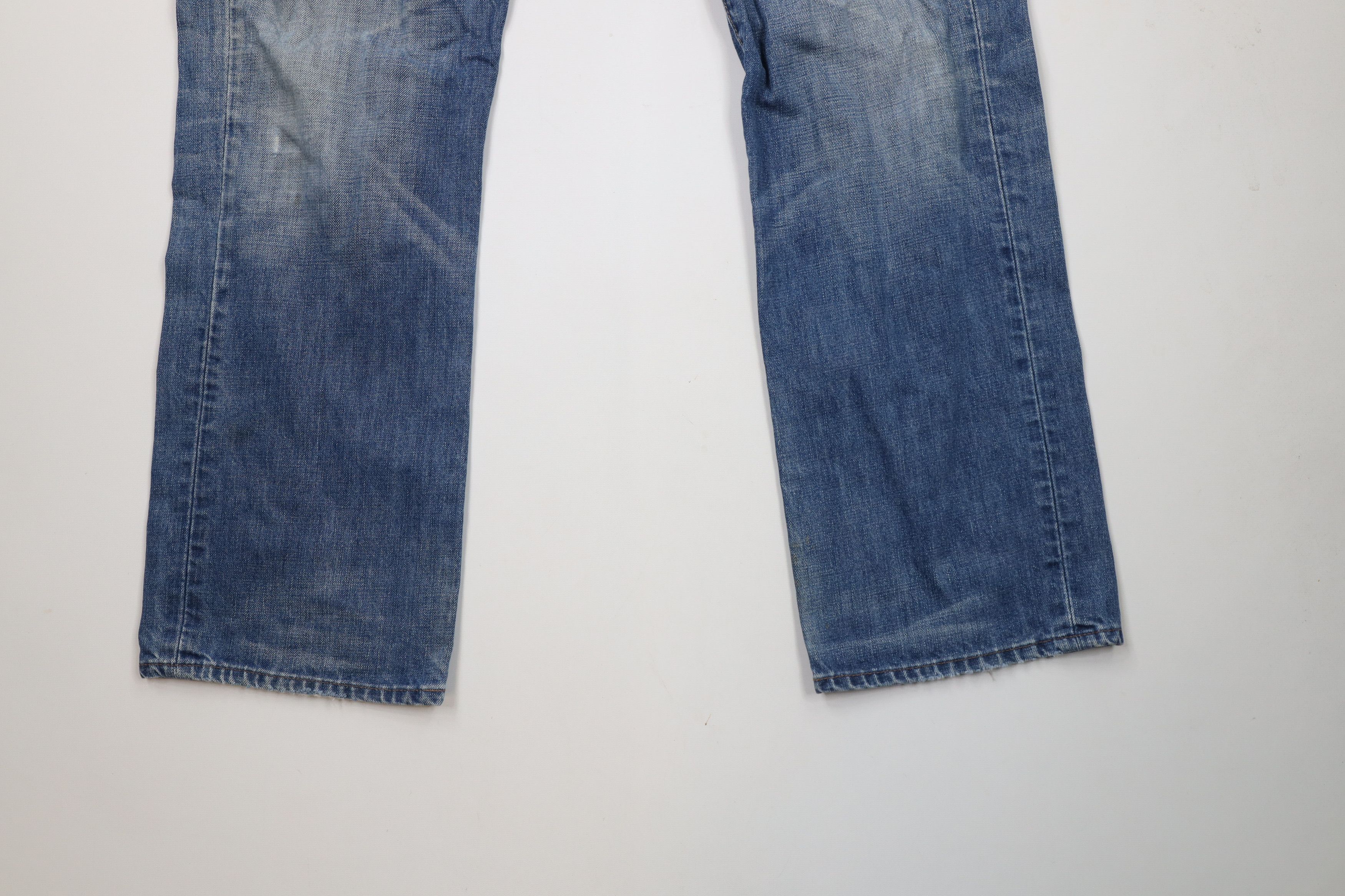 Ralph Lauren × Vintage Vintage Ralph Lauren Vintage Cut Wide Leg Denim Jeans Blue Size US 36 / EU 52 - 4 Thumbnail