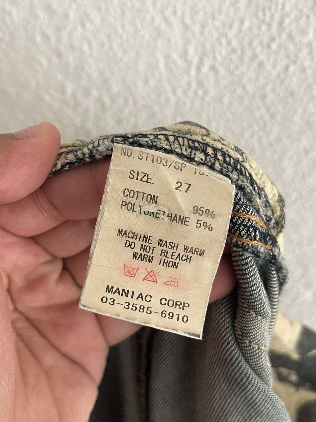 If Six Was Nine LGB Flare Jeans Size US 34 / EU 50 - 11 Thumbnail