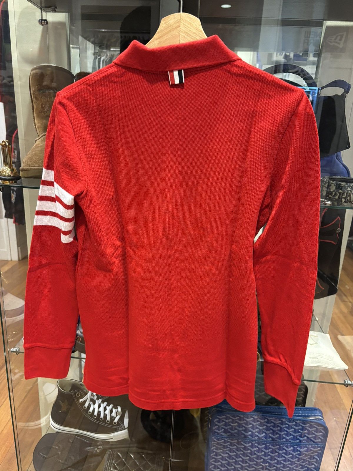 Thom Browne Thom Browne LS Polo Size US XXS / EU 40 - 2 Thumbnail