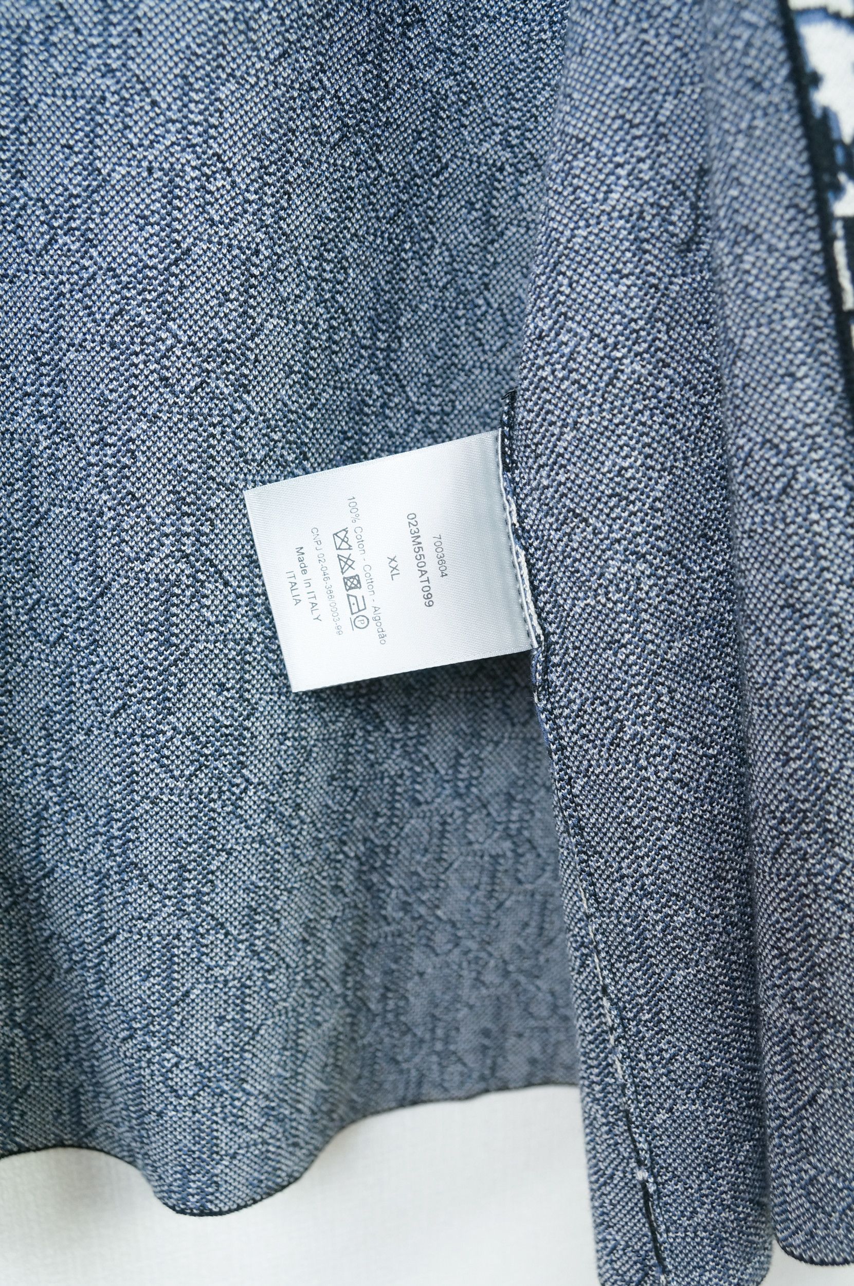Dior Dior Oblique Monogram Shirt Long Sleeve Overshirt Size US XXL / EU 58 / 5 - 4 Thumbnail