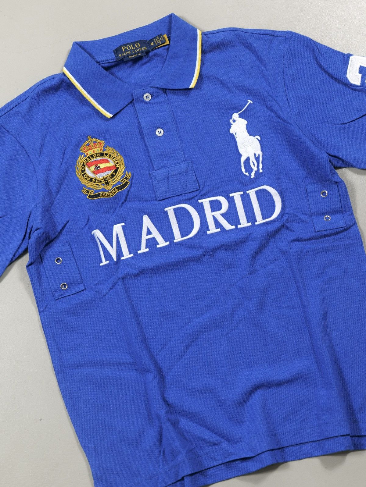 Polo Ralph Lauren Ralph Lauren Polo Madrid blue Big Pony Chief Keef y2k 2000s Size US M / EU 48-50 / 2 - 4 Thumbnail