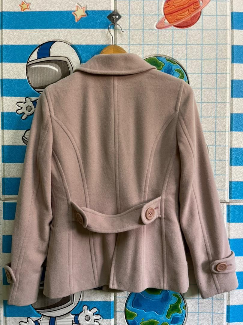 Sonia Rykiel Sonia Rykiel Angora & Pure Wool Pea Coat Size 38 Size S / US 4 / IT 40 - 2 Thumbnail