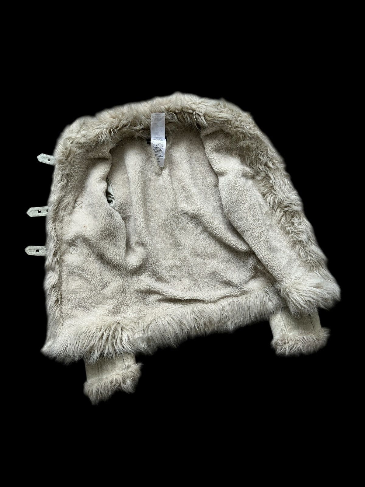 Japanese Brand Vintage Morgan De Toi Pig Suede Leather Fur Jacket I6W9 LGB Size M / US 6-8 / IT 42-44 - 13 Thumbnail