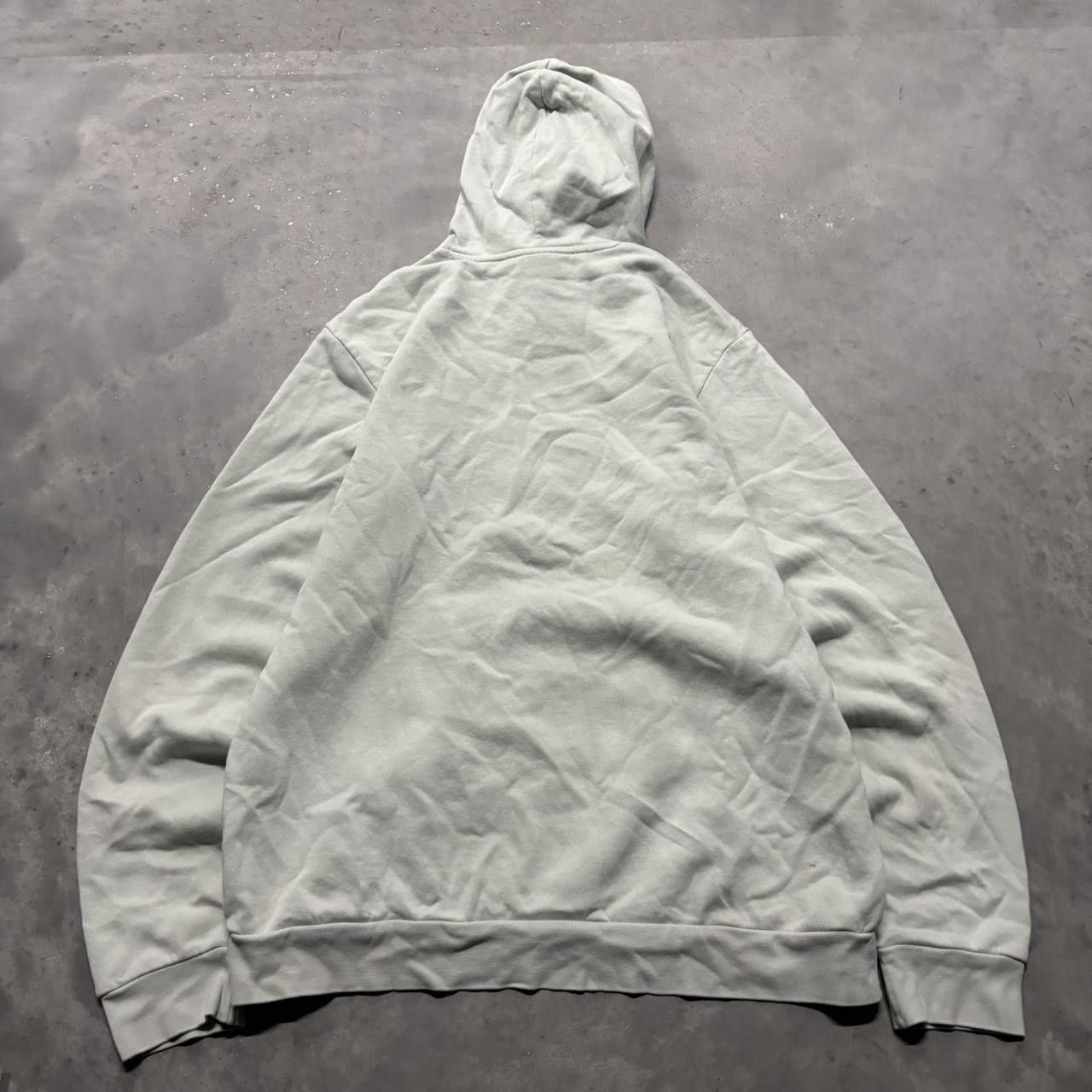 Adidas × Vintage Crazy Vintage Y2K/2000s Light Green Adidas Embroidered Streetwear Essential Hoodie! Size US L / EU 52-54 / 3 - 7 Thumbnail