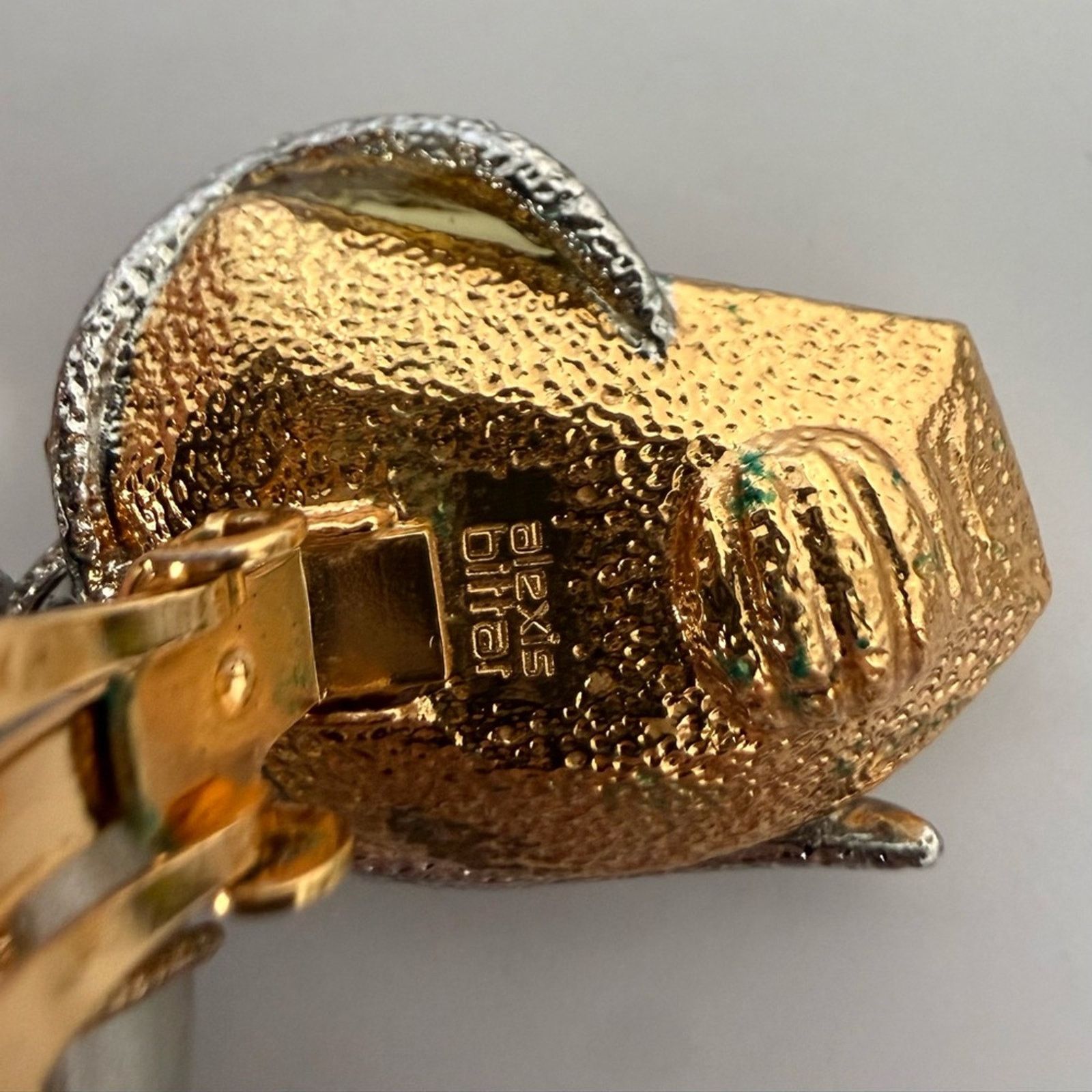 Alexis Bittar Alexis Bittar clip on earrings signed pyrite rock star Size ONE SIZE - 5 Thumbnail