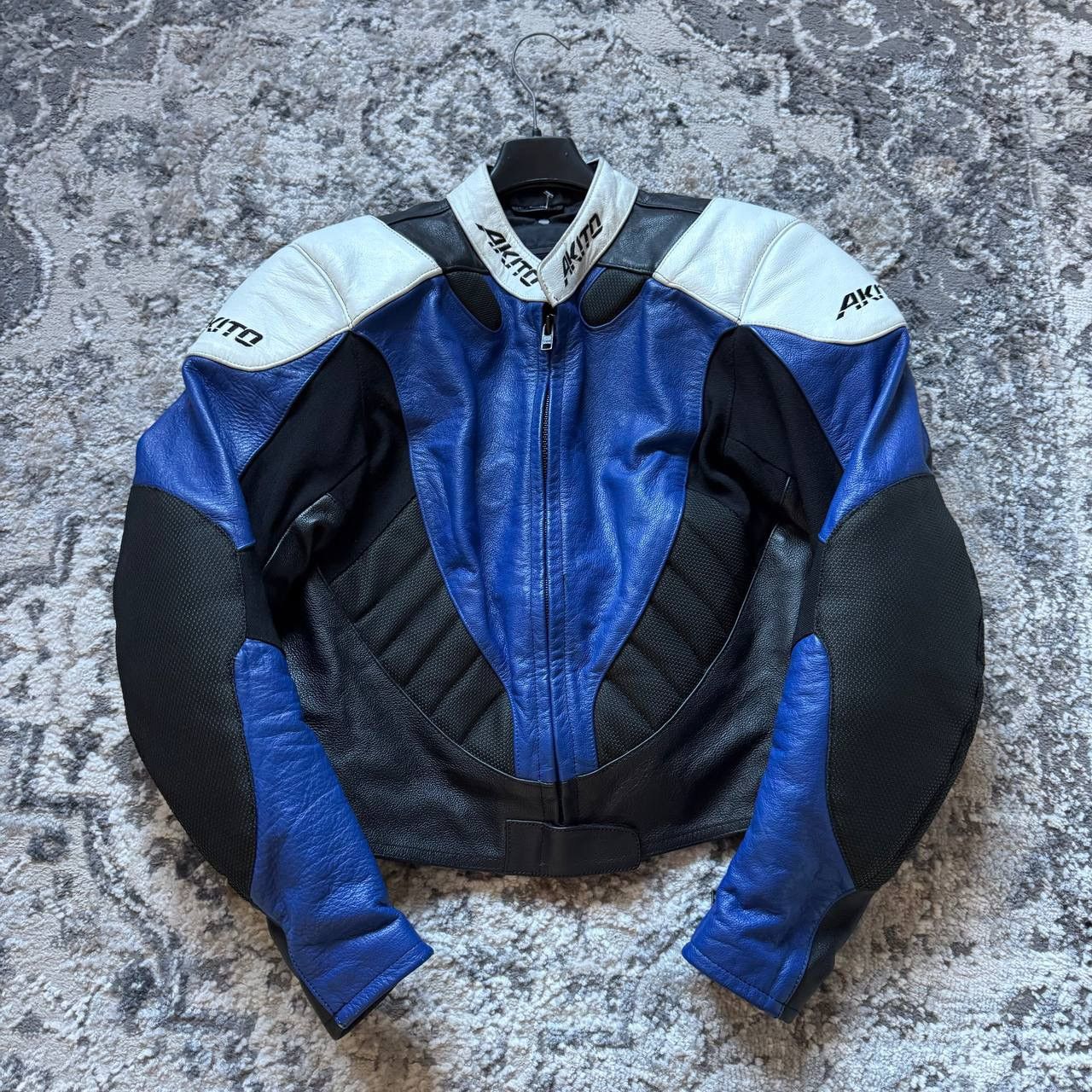 Japanese Brand AKITO Japanese Moto Leather Racing Jacket Size US S / EU 44-46 / 1 - 2 Thumbnail