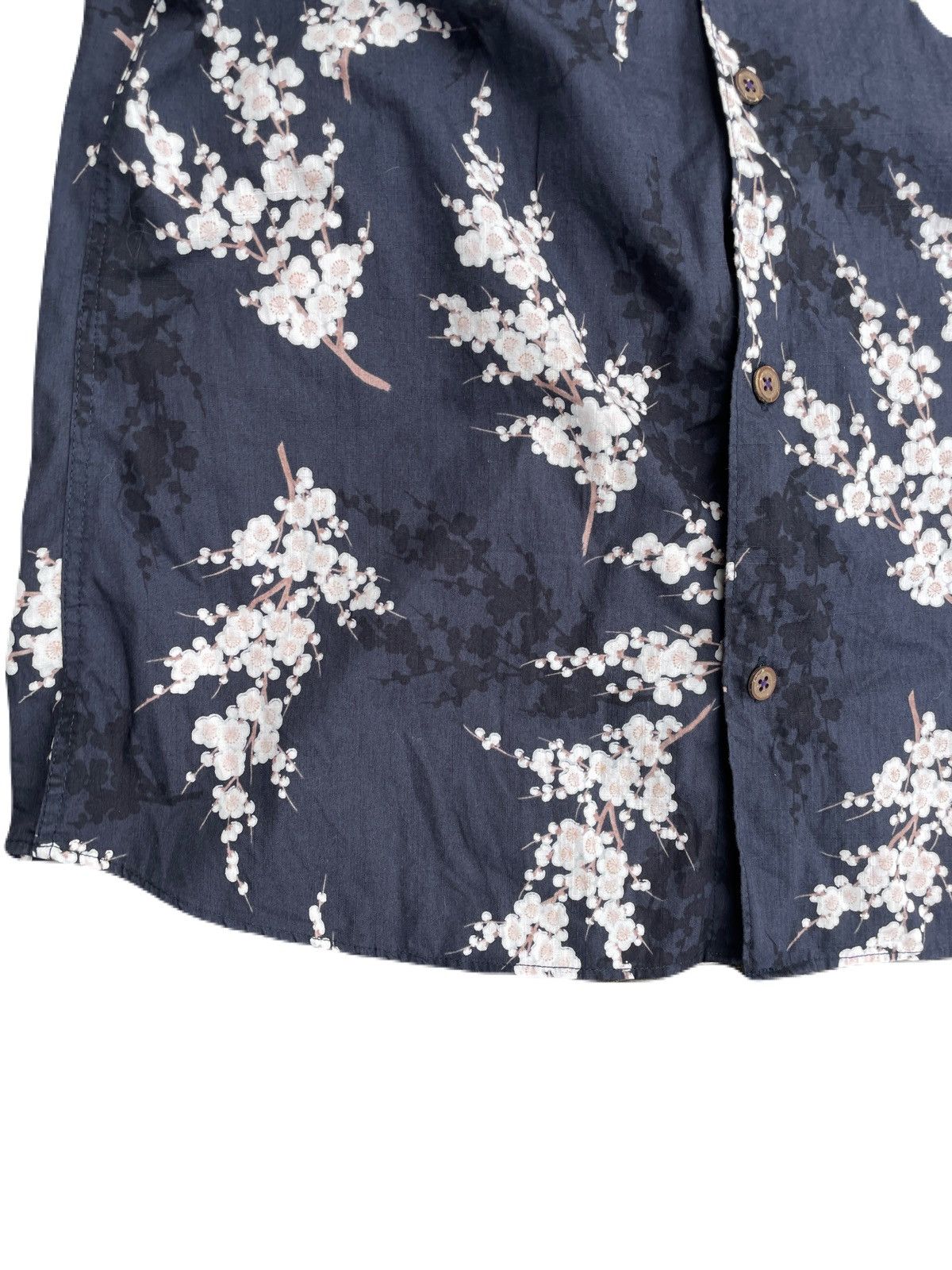 If Six Was Nine 2000s Japanese Sakura Cherry Blossom Floral Shirts Y2K Size US S / EU 44-46 / 1 - 6 Thumbnail