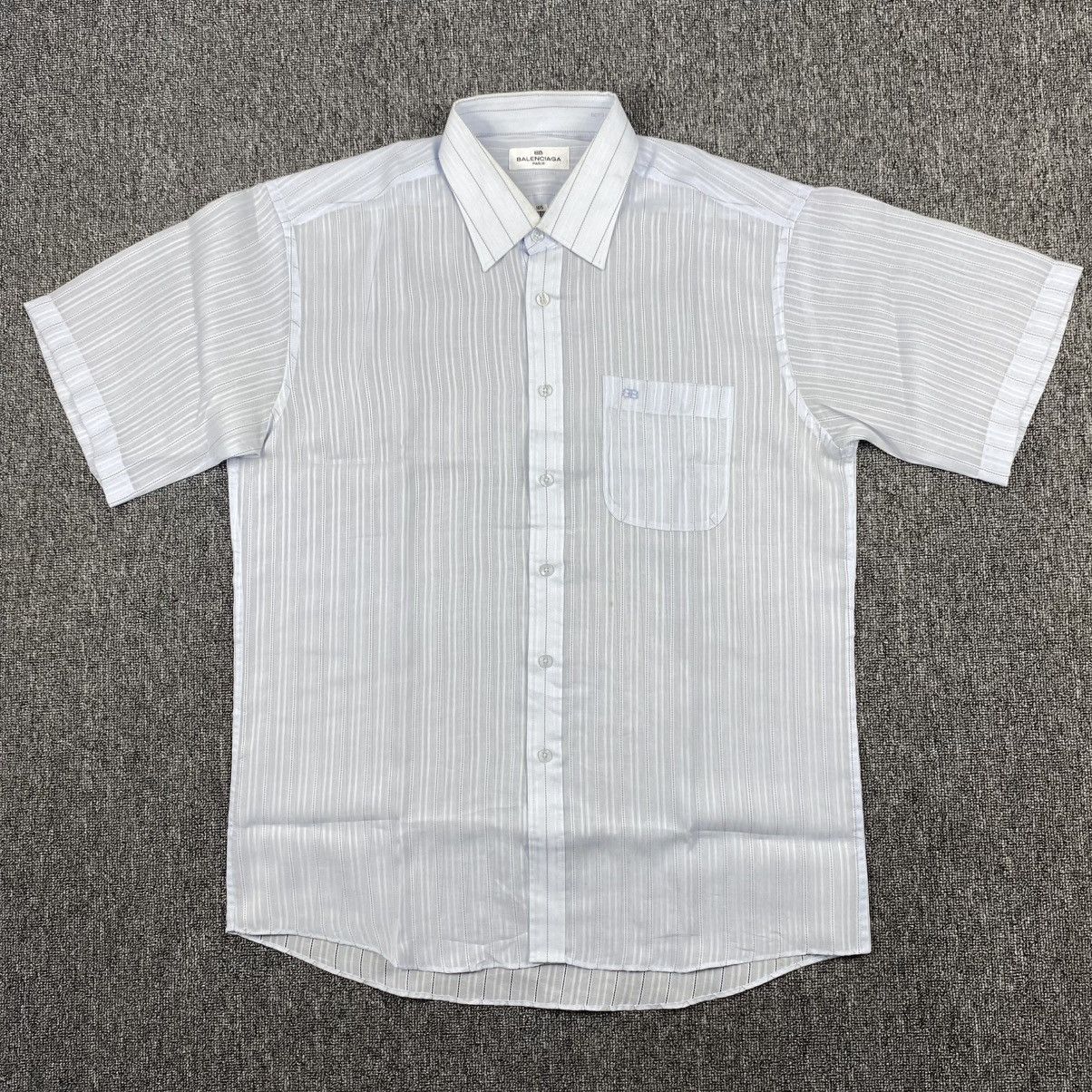 Balenciaga Vintage Balenciaga Shirt Size US XL / EU 56 / 4 - 2 Thumbnail