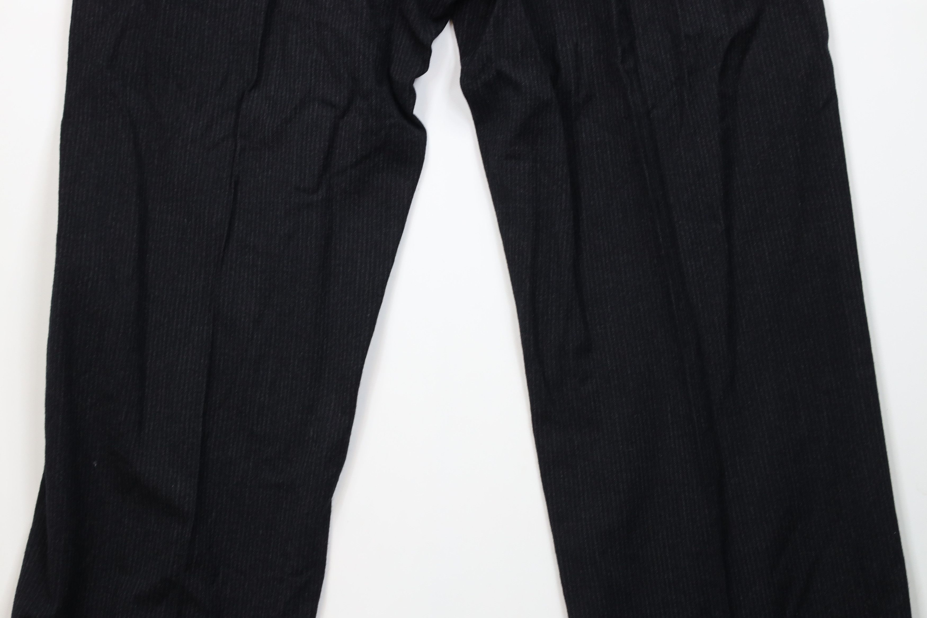 Vintage Vintage 50s Rockabilly Wool Striped Wide Leg Chino Pants USA Size US 36 / EU 52 - 10 Thumbnail