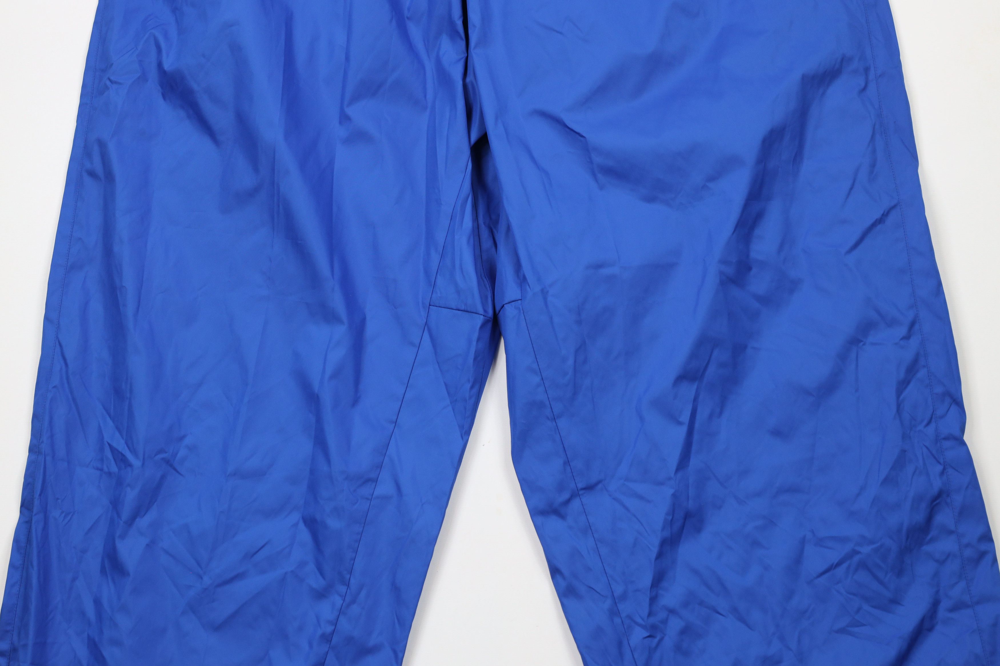 Nike × Vintage Nike Storm Fit Mini Swoosh Wide Leg Rain Pants Royal Blue Size US 44 / EU 60 - 3 Thumbnail