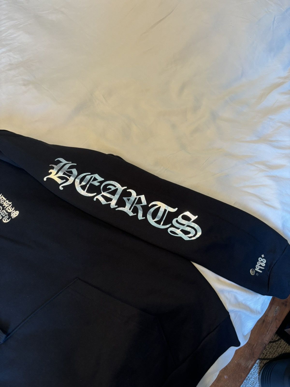 Chrome Hearts Chrome Hearts 1988 Hoddie “Black Metallic” Size US L / EU 52-54 / 3 - 4 Thumbnail
