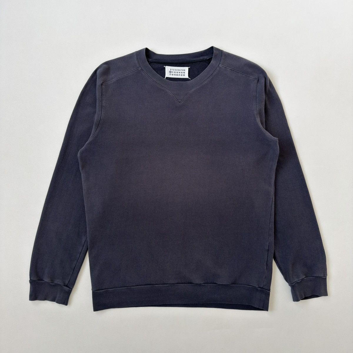 Maison Margiela S/S 10 ‘Faded’ Blue Cotton Sweat Shirt Size US M / EU 48-50 / 2 - 14 Thumbnail