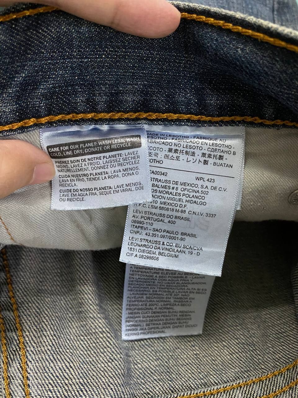 Levi's levis 559 loose fit denim nice design Size US 35 - 13 Thumbnail
