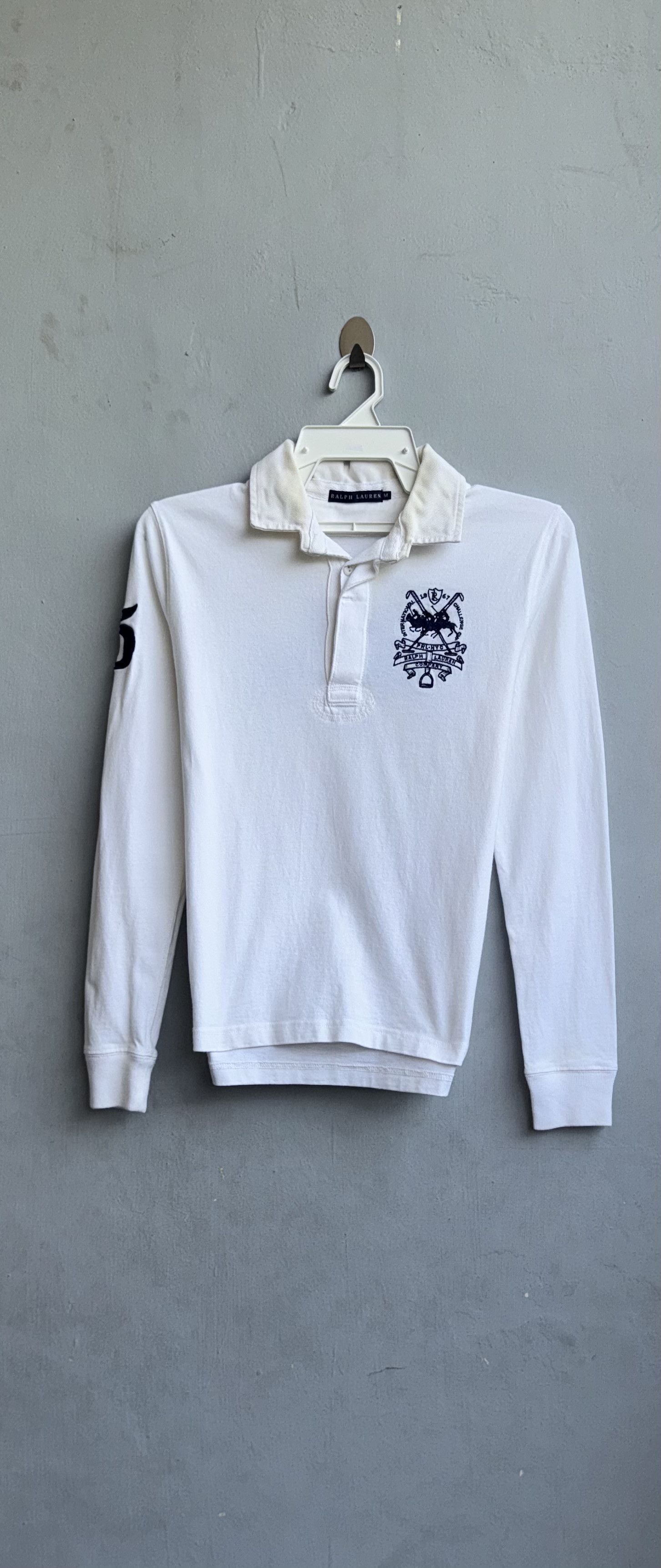 Polo Ralph Lauren Polo Ralph Lauren Big Logo Embroidery Rugby Polo Shirt Size M / US 6-8 / IT 42-44 - 2 Thumbnail