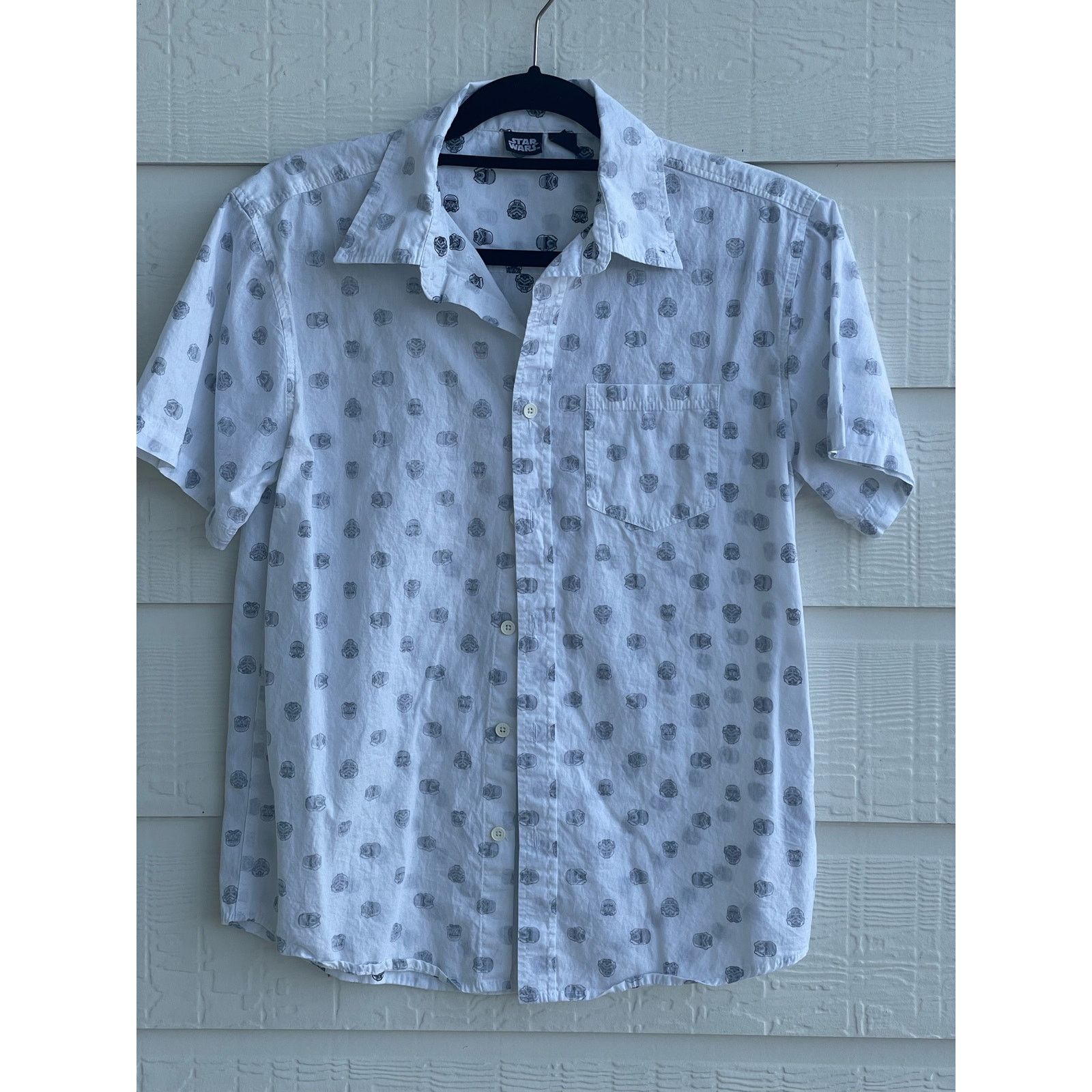 Star Wars Star Wars White Reverse Stormtrooper Print SM 100% Cotton Size US S / EU 44-46 / 1 - 1 Thumbnail