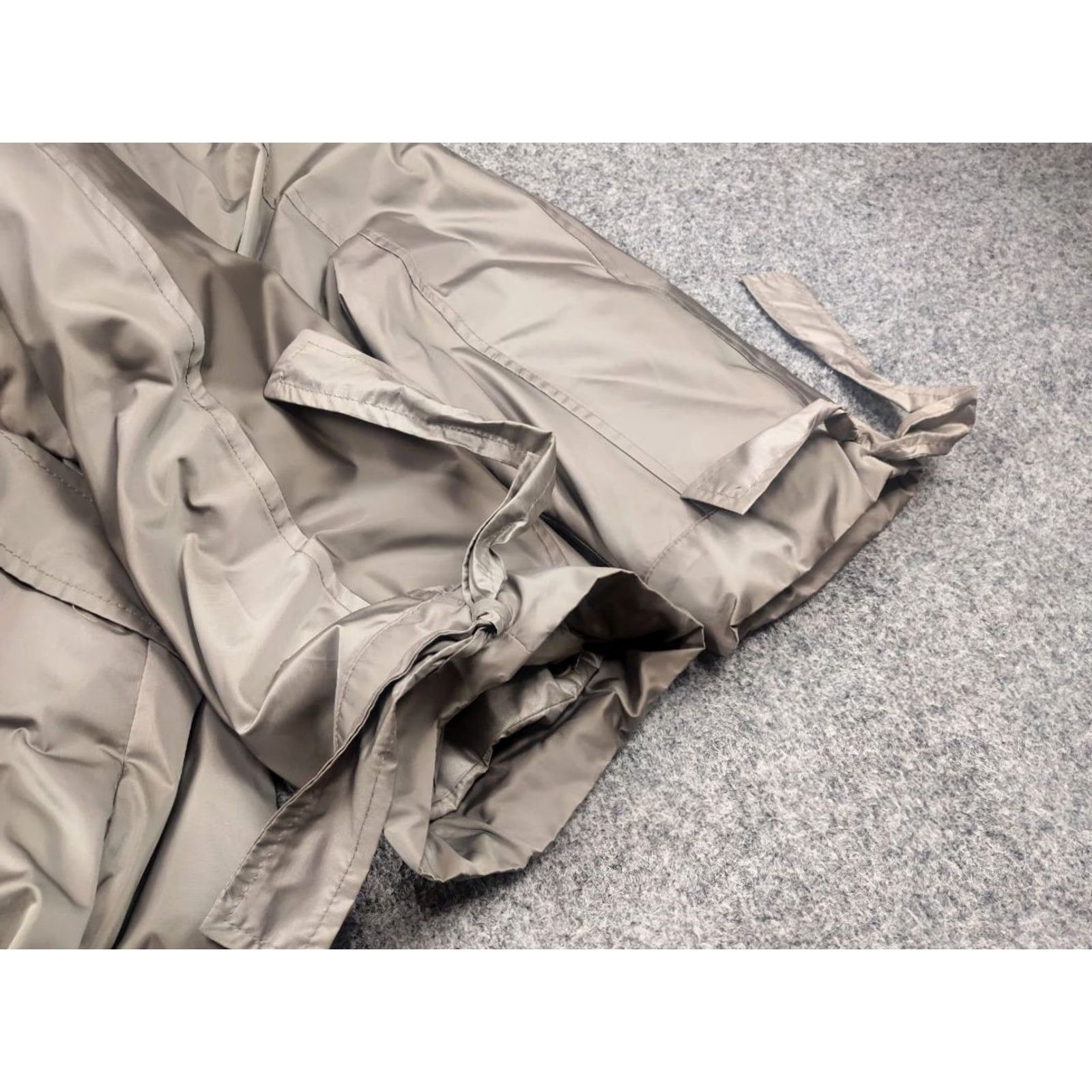 Marina Rinaldi Voyage Marina Rinaldi Premium Long Coat Hooded Jacket Designer Winter Lining Down Transformer Silver 2XL Women Size XXL / US 16-18 / IT 52-54 - 4 Thumbnail