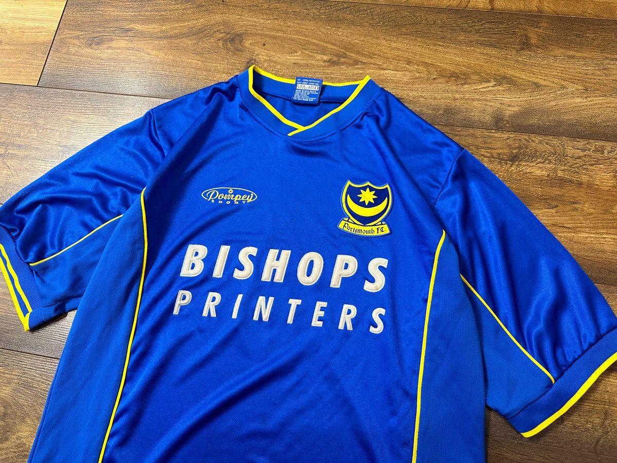 Vintage PORTSMOUTH 2000 2002 home shirt football jersey POMPEY SPORT Size US S / EU 44-46 / 1 - 2 Thumbnail