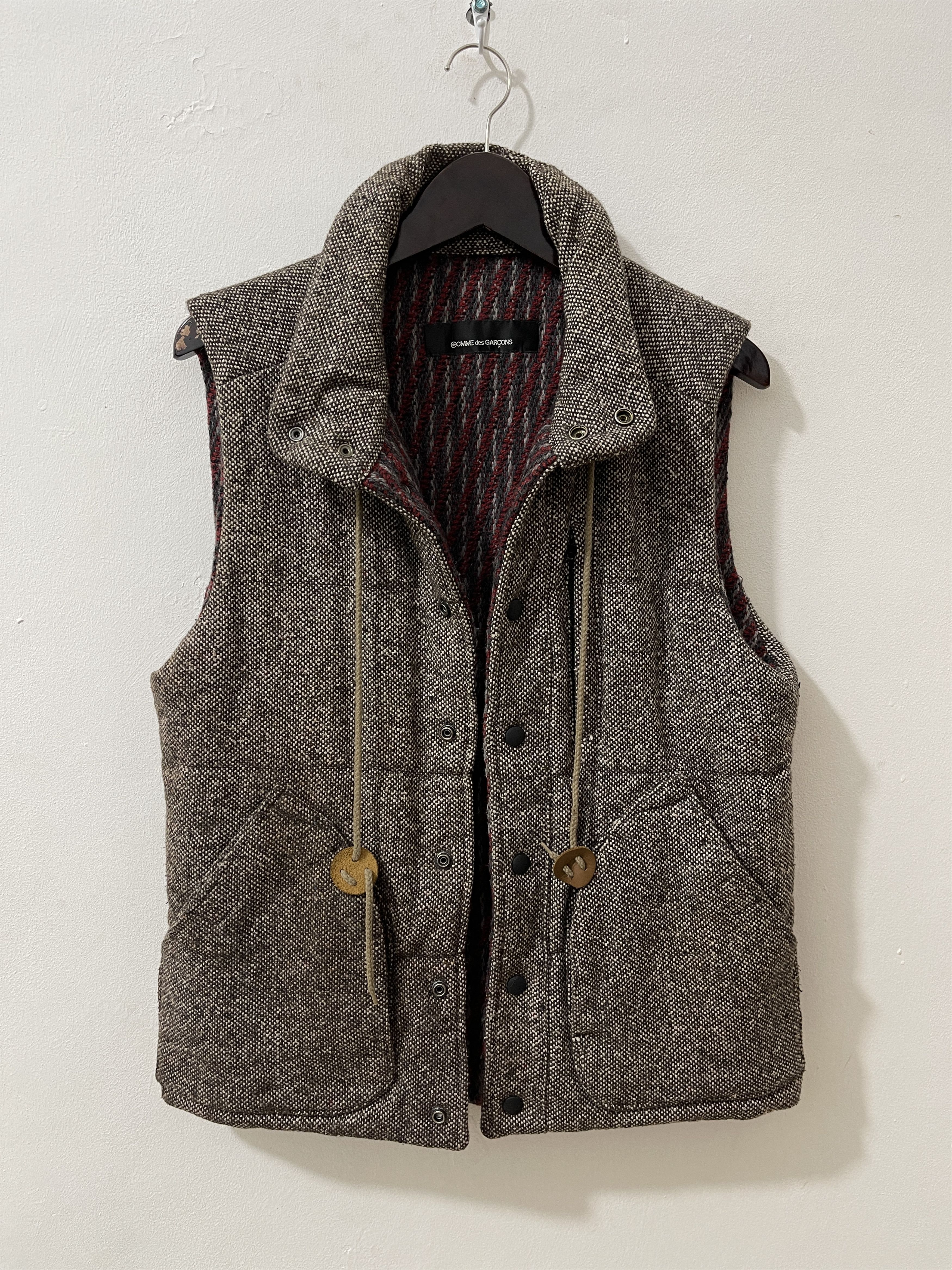 Comme des Garcons Vintage CDG Comme Des Garcons Japan Archive Knit Vest Size US L / EU 52-54 / 3 - 1 Thumbnail
