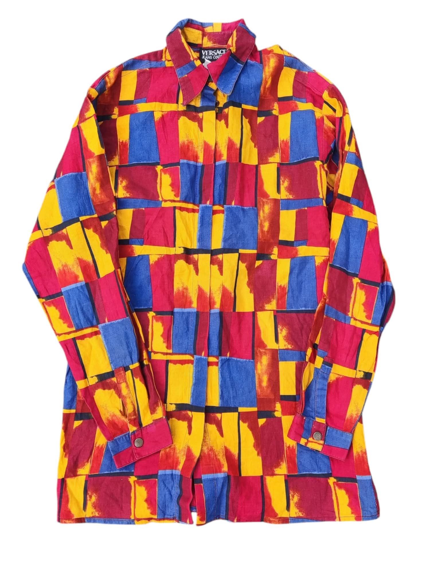 Versace Versace Jeans Couture vintage Shirt Size M Size US XXS / EU 40 - 1 Thumbnail