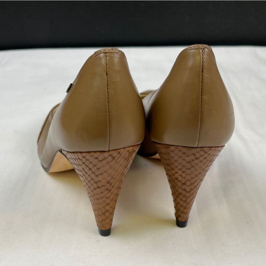 Etienne Aigner Etienne Aigner Women's Brown Shoes/Heels Sz 5.5M SKU 4432 Size US 5.5 / IT 35.5 - 2 Thumbnail