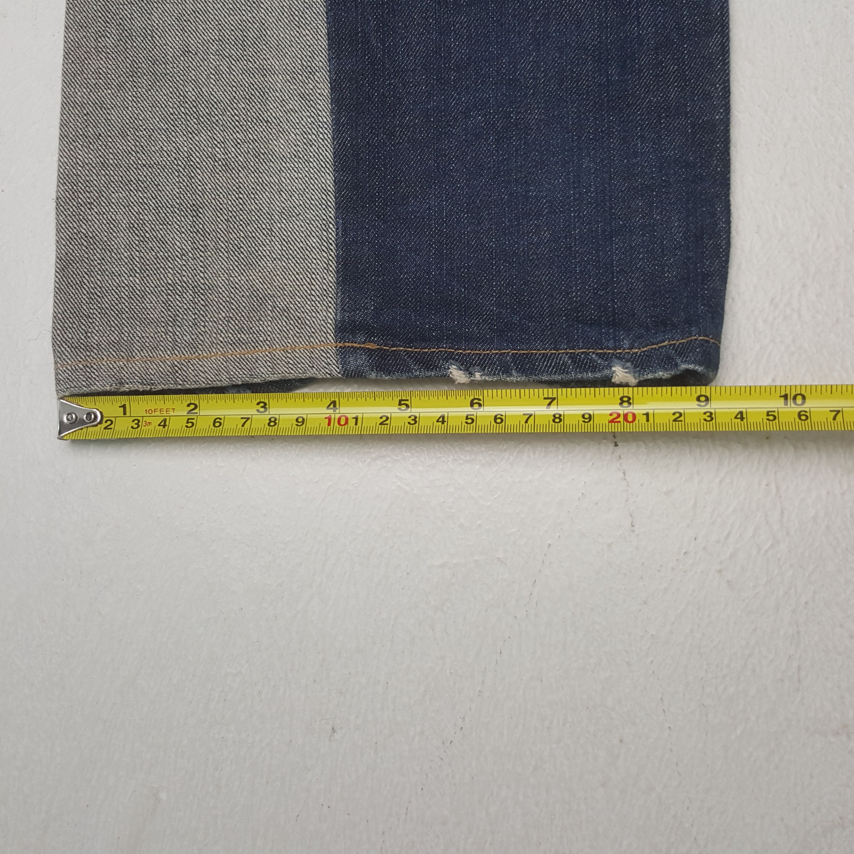 Japanese Brand Vintage Blue Way Rare Style Japanese Denim Jeans RR29 Size US 34 / EU 50 - 13 Thumbnail