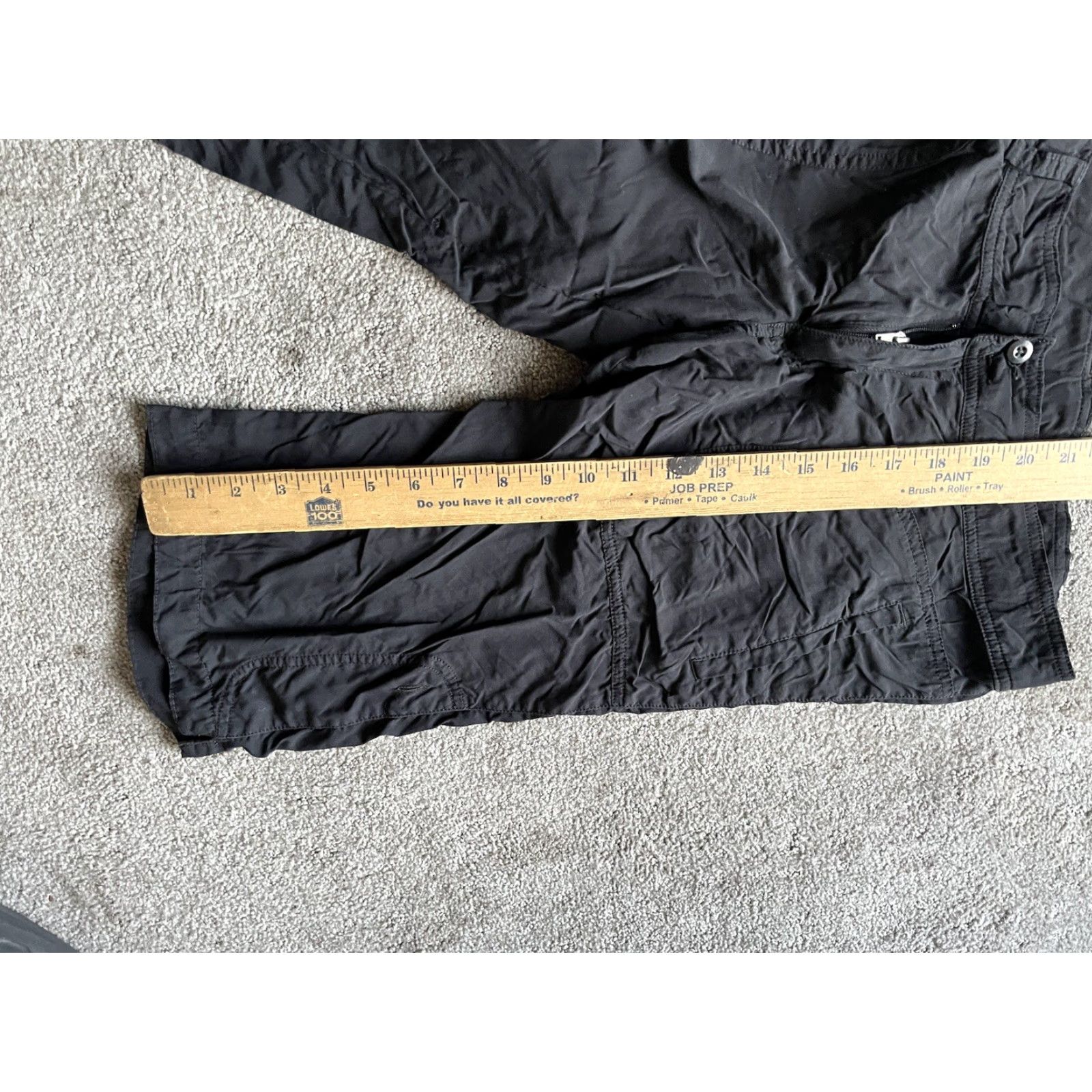 Patagonia Patagonia Pants Womens 6 Black Lightweight Outdoor Hiking Drawstring Capri Trail Shirt, Pants, or Hats? Size 28" / US 6 / IT 42 - 6 Thumbnail