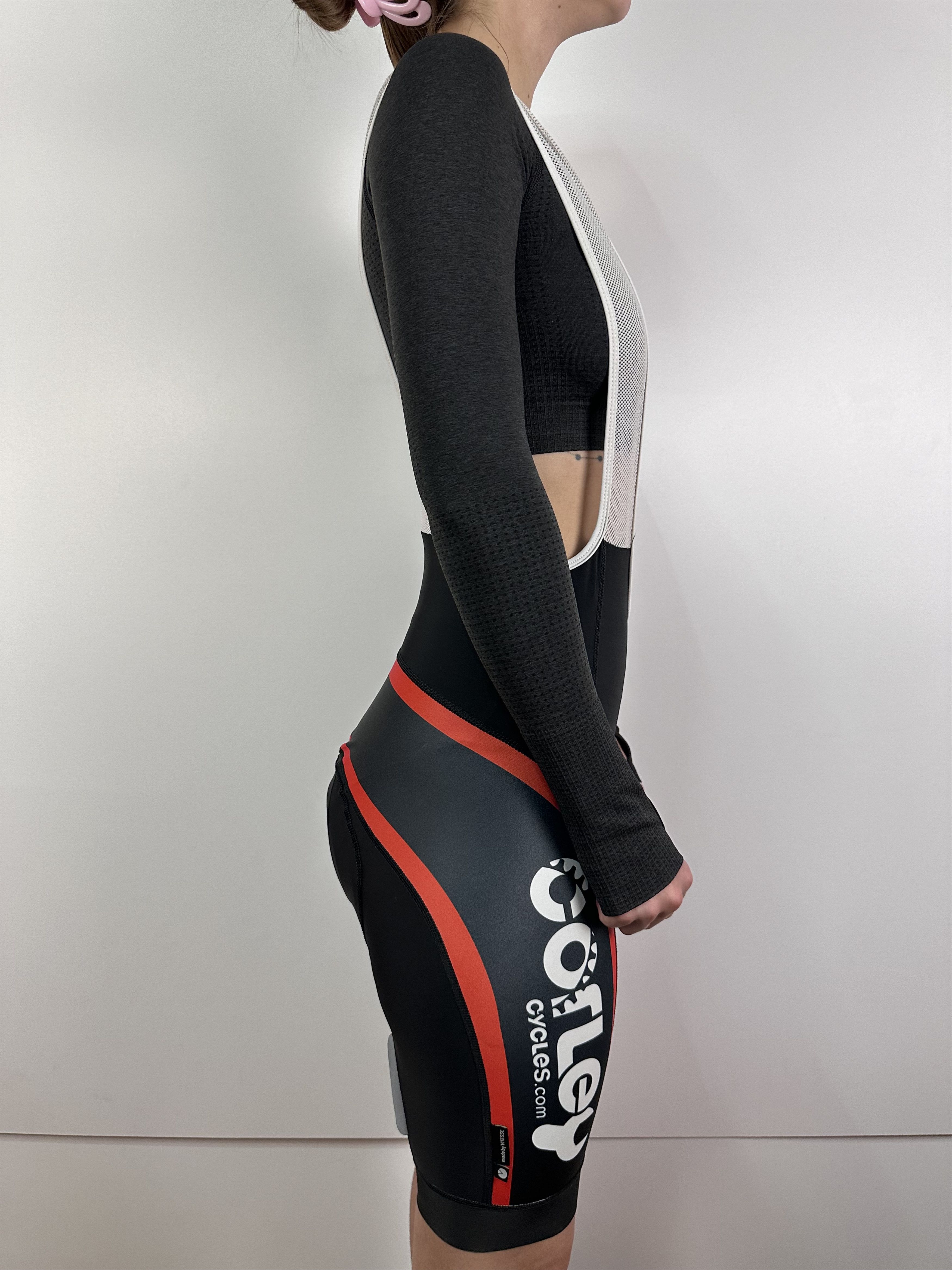 Other CORLEY Specialized Prime Bib Shorts Cycling Black Red Size 3 Size S / US 4 / IT 40 - 5 Thumbnail
