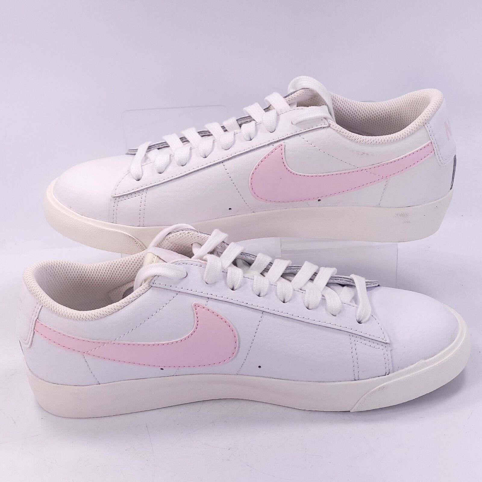 Nike Nike Blazer Low Leather Shoe Mens Size 7 CI6377-106 White Size US 7 / EU 40 - 4 Thumbnail