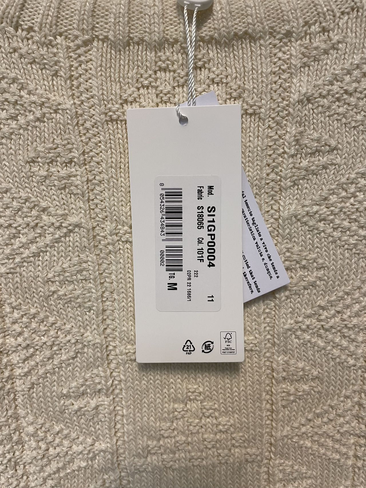 Maison Margiela Maison Margiela textured-knit-Sweater Size US M / EU 48-50 / 2 - 10 Thumbnail