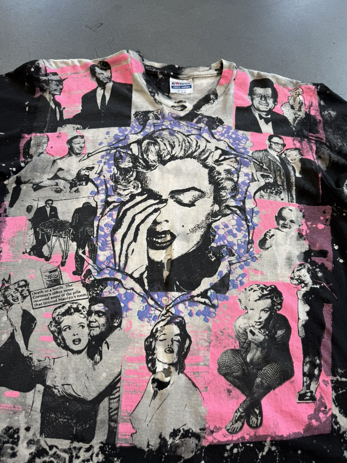 Band Tees 80’s Vintage Marilyn Monroe Mosquitohead Tee Size US XL / EU 56 / 4 - 3 Thumbnail
