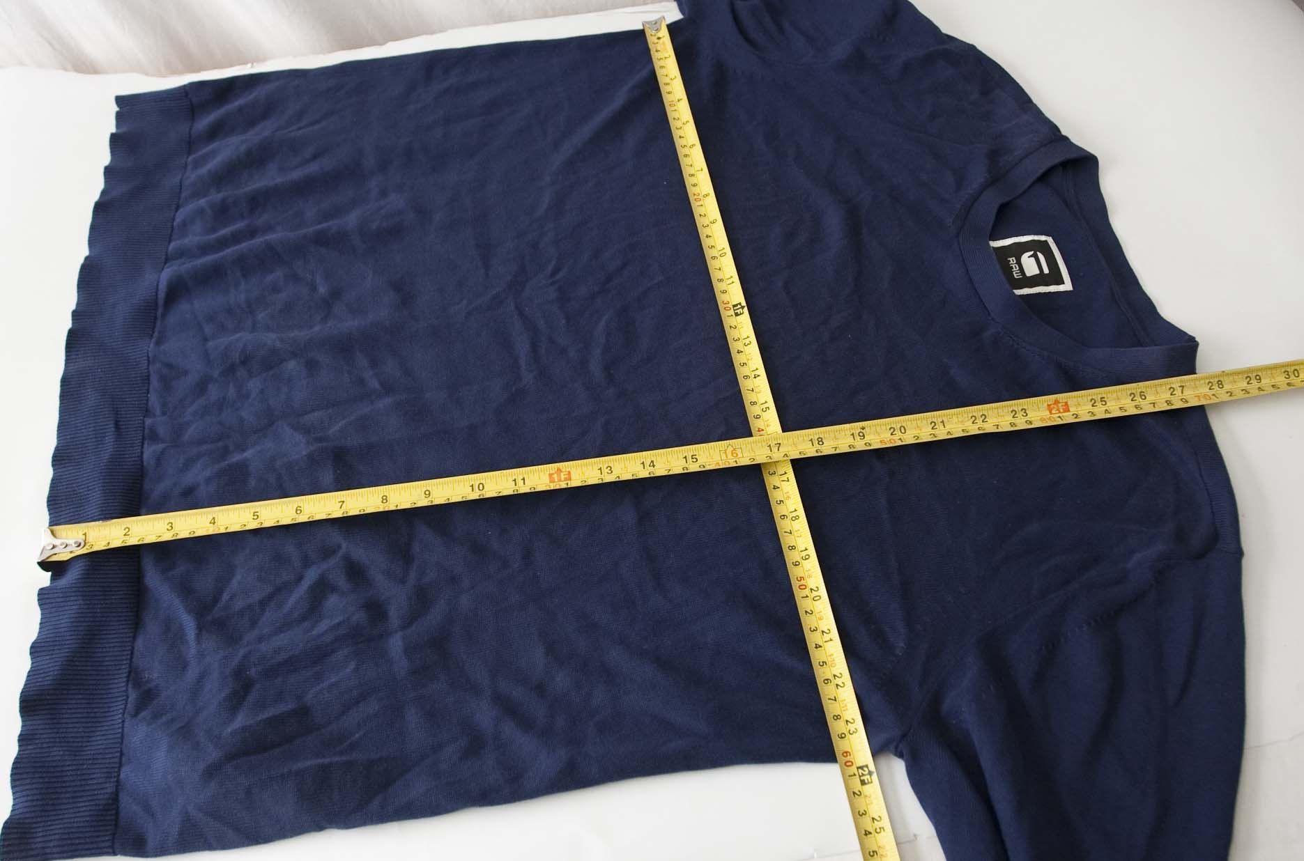 G-Star G Star Sweater Size XXL Cotton Dark Blue Size US XXL / EU 58 / 5 - 5 Thumbnail