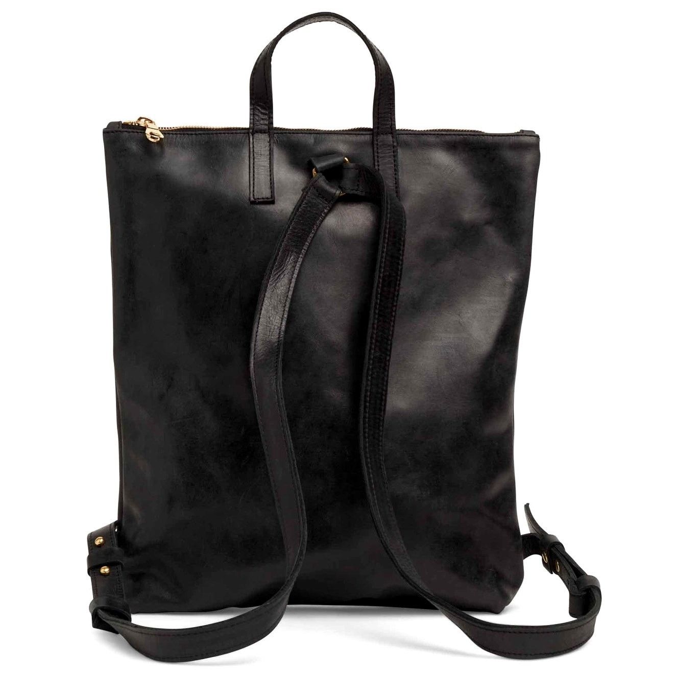 Parker Parker Clay Miramar Black full grain leather backpack Size ONE SIZE - 3 Thumbnail
