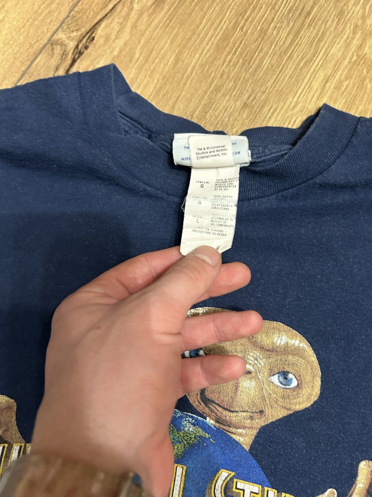 Universal Studios Vintage Universal Studios Florida E.T. Movie T-Shirt Size US L / EU 52-54 / 3 - 3 Thumbnail