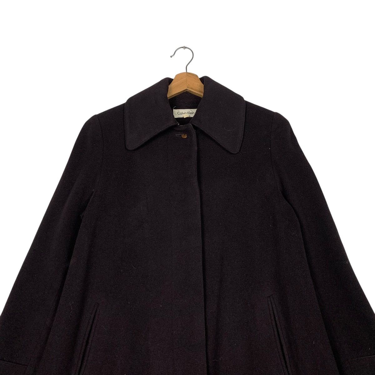 Calvin Klein Calvin Klein Cahmere Overcoat Size S / US 4 / IT 40 - 2 Thumbnail