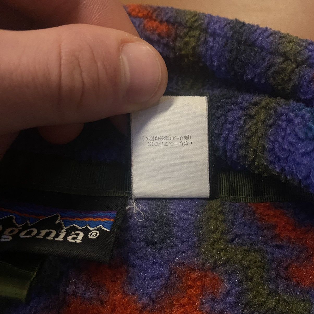 Patagonia × Vintage Vintage Patagonia 1994 Tehuelche Blueberry Synchilla USA Size US M / EU 48-50 / 2 - 6 Thumbnail