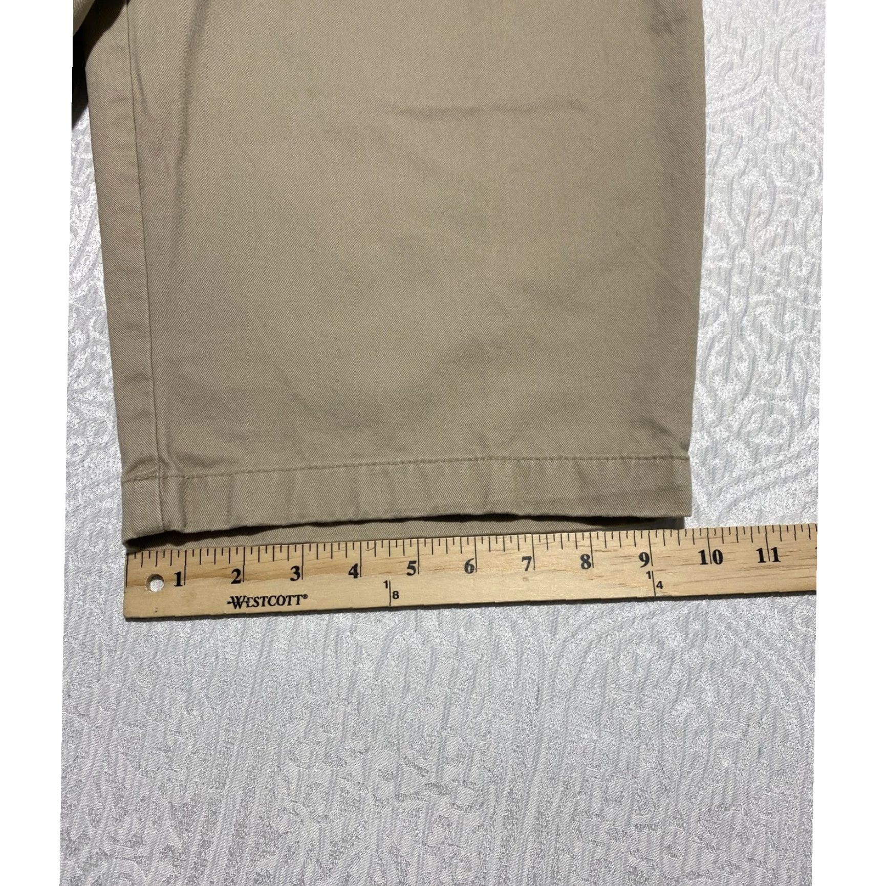 Vintage Utility Mens Size 30 Beige Cotton Casual Chino Shorts Utility Size US 30 / EU 46 - 8 Thumbnail