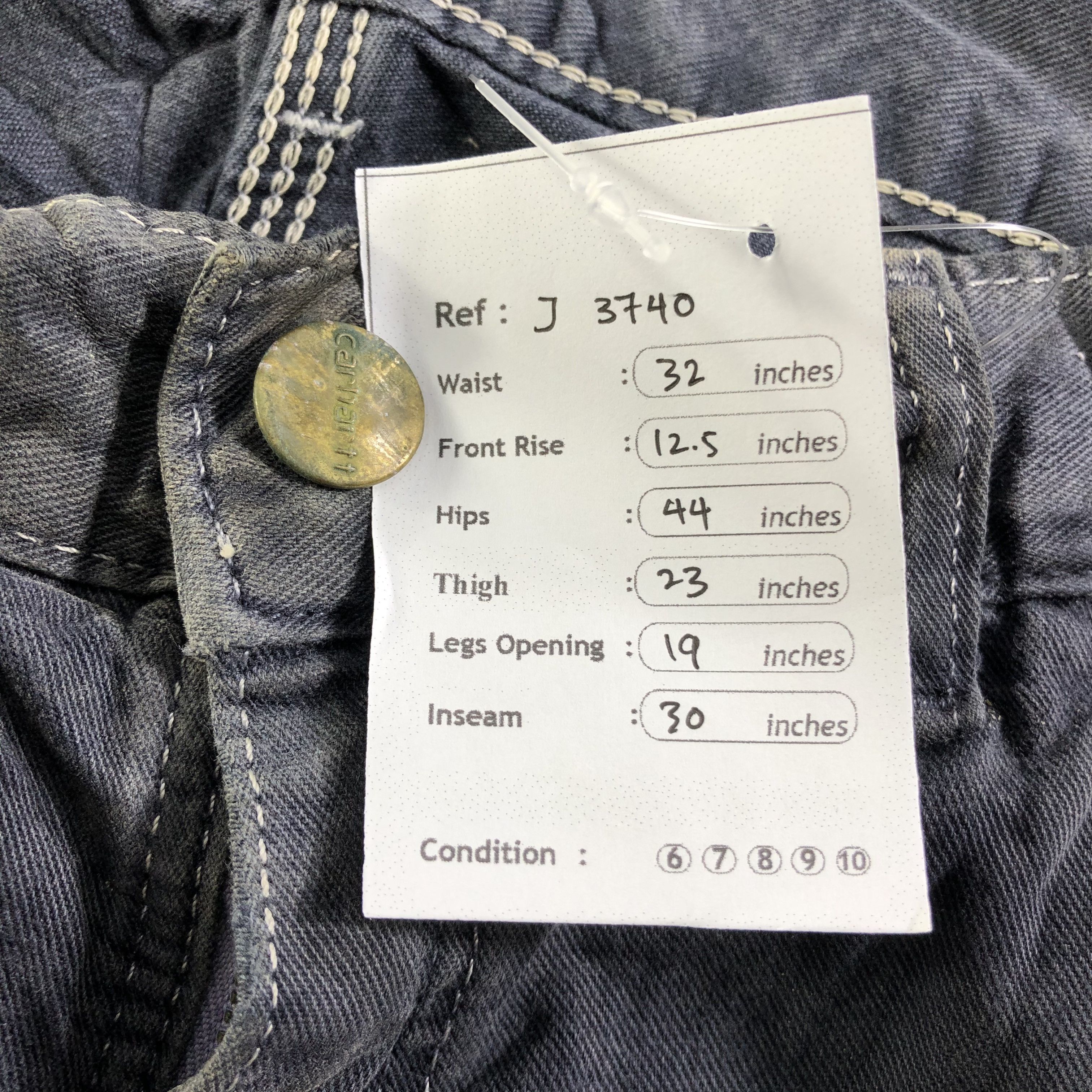 Carhartt Vintage Carhartt Jeans-J3740 Size US 32 / EU 48 - 11 Thumbnail