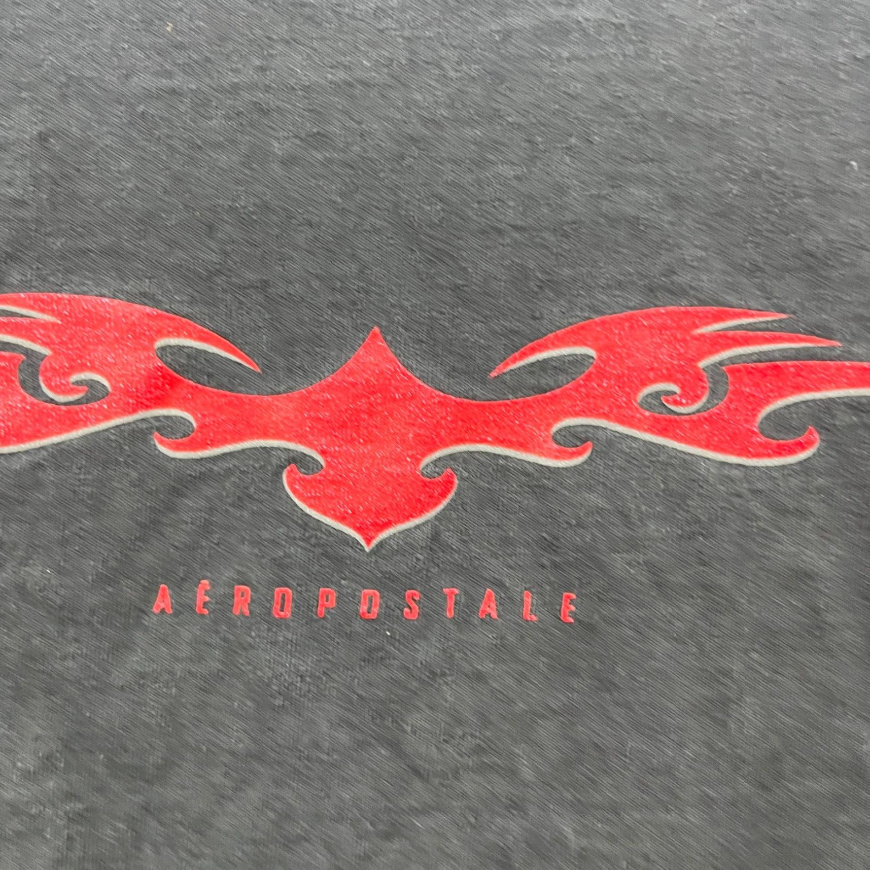 Aeropostale VINTAGE Aeropostale Shirt Mens XL Black Short Sleeve Tribal Skater Y2K Faded Size US XL / EU 56 / 4 - 5 Thumbnail
