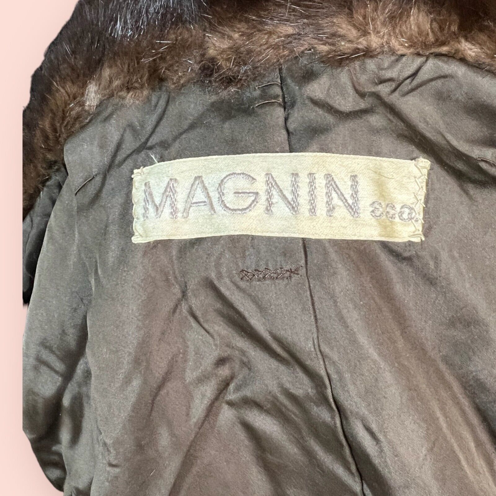 Vintage I. Magnin Vintage Mink Stole Cape Wrap Shrug Brown Size XS / US 0-2 / IT 36-38 - 6 Thumbnail