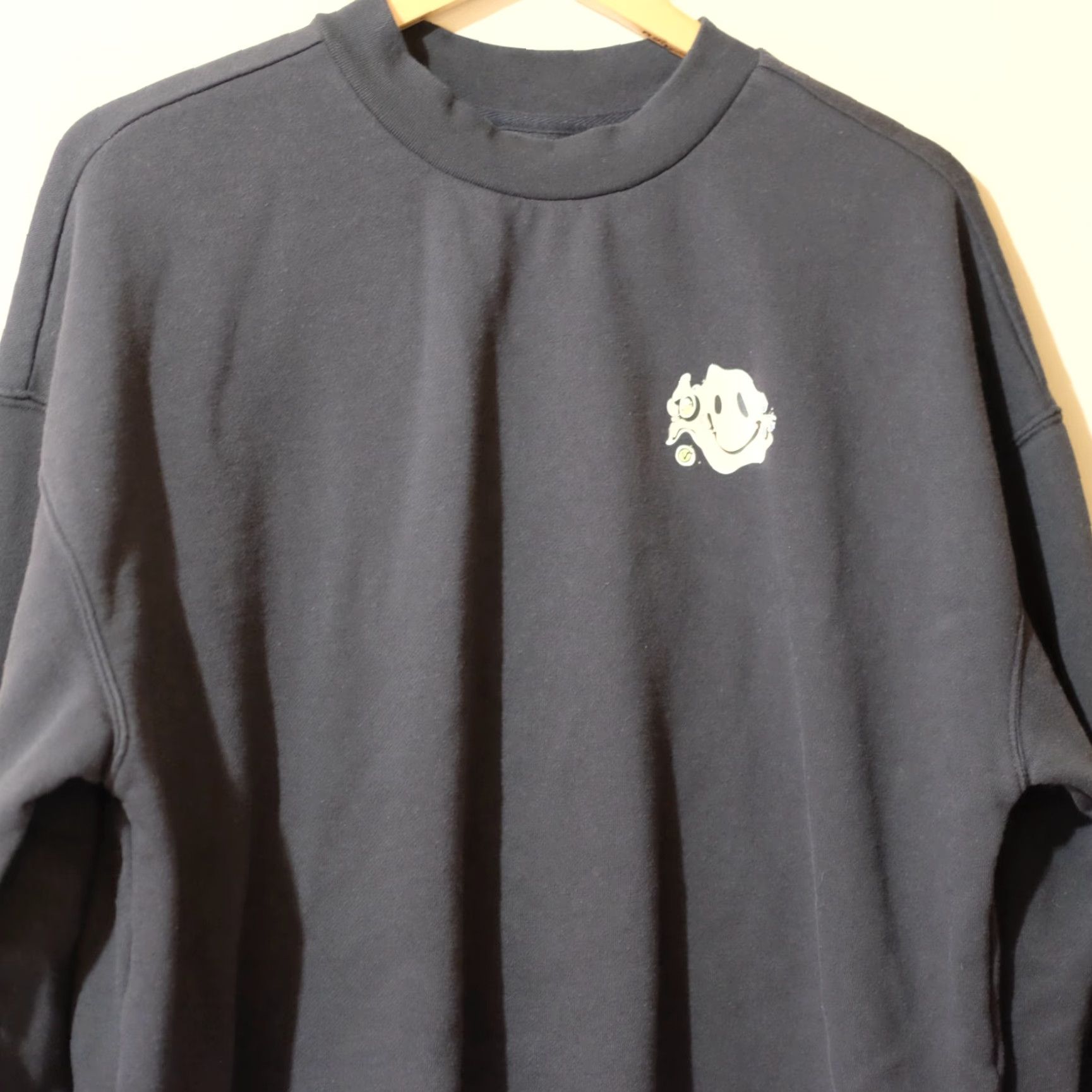 Vans Vans Sweatshirt Crewneck Black Pullover Men's M #H26-9 Size US M / EU 48-50 / 2 - 2 Thumbnail