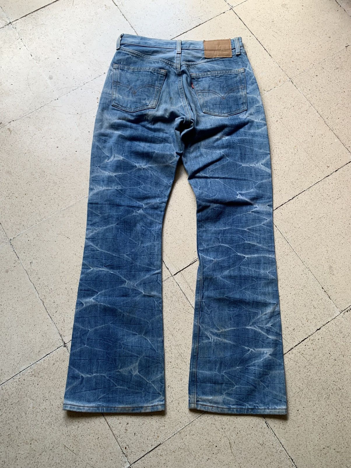 Levi's Vintage Clothing Levi’s flared lightning denim pants Size US 29 - 4 Thumbnail