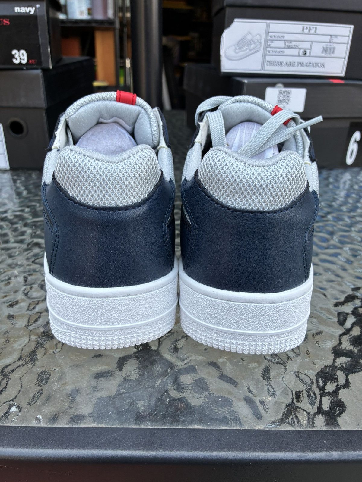 Imran Potato IMRAN POTATO PF1 NAVY PRADA Size US 6.5 / EU 39-40 - 4 Thumbnail