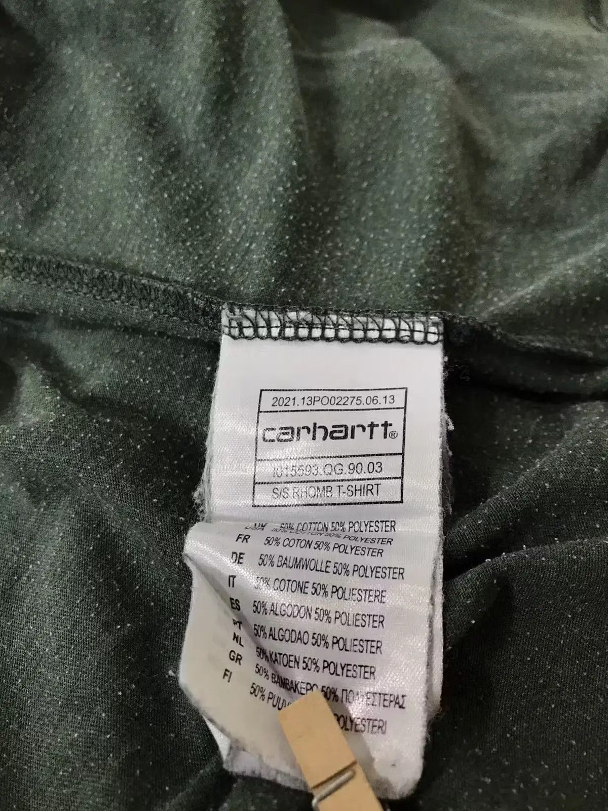 Carhartt × Carhartt Wip Carhartt S/S Rhomb t-shirt size M Size US M / EU 48-50 / 2 - 6 Thumbnail