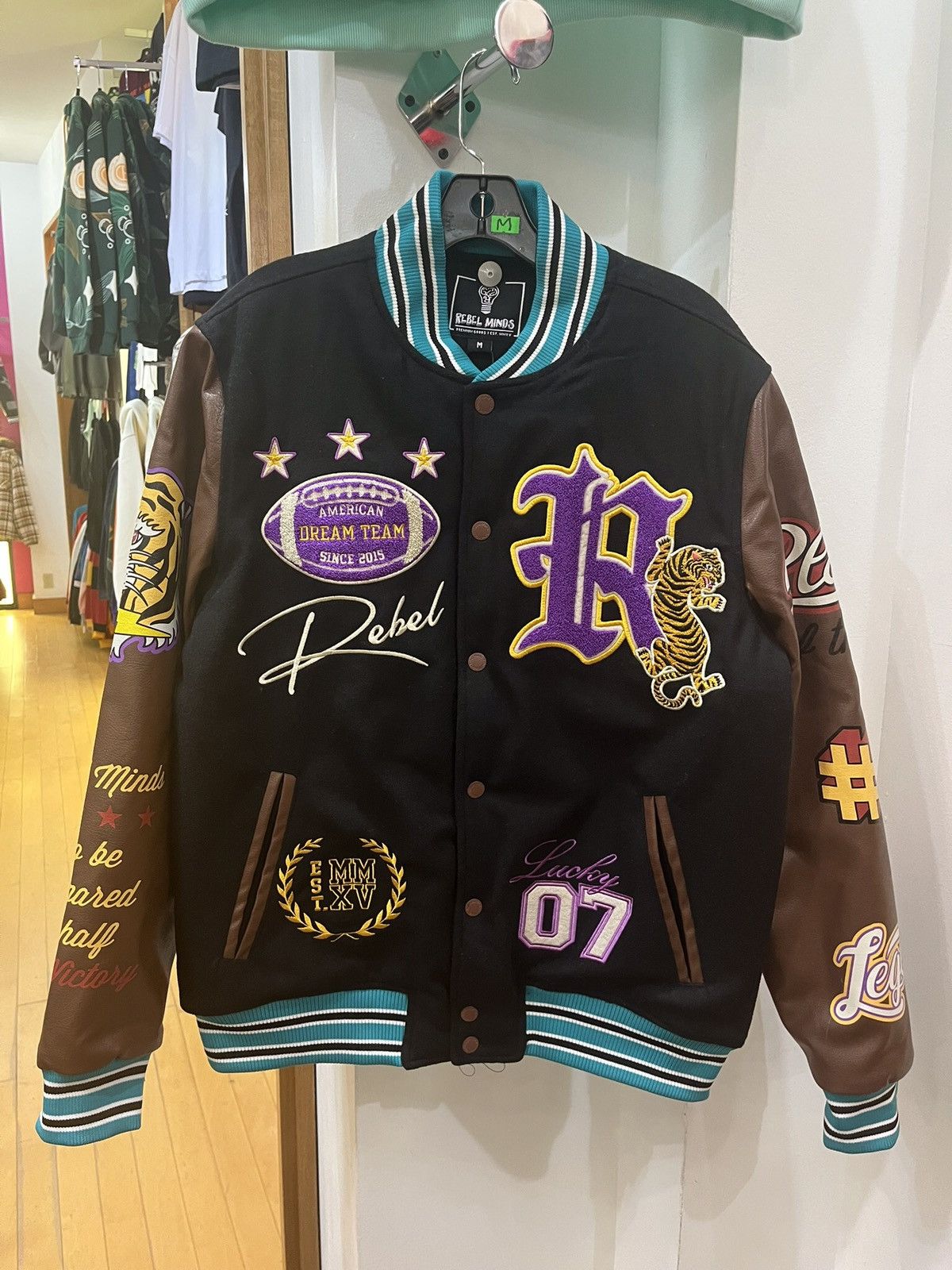 Other Lucky 07 Bomber Jacket Size US M / EU 48-50 / 2 - 1 Thumbnail