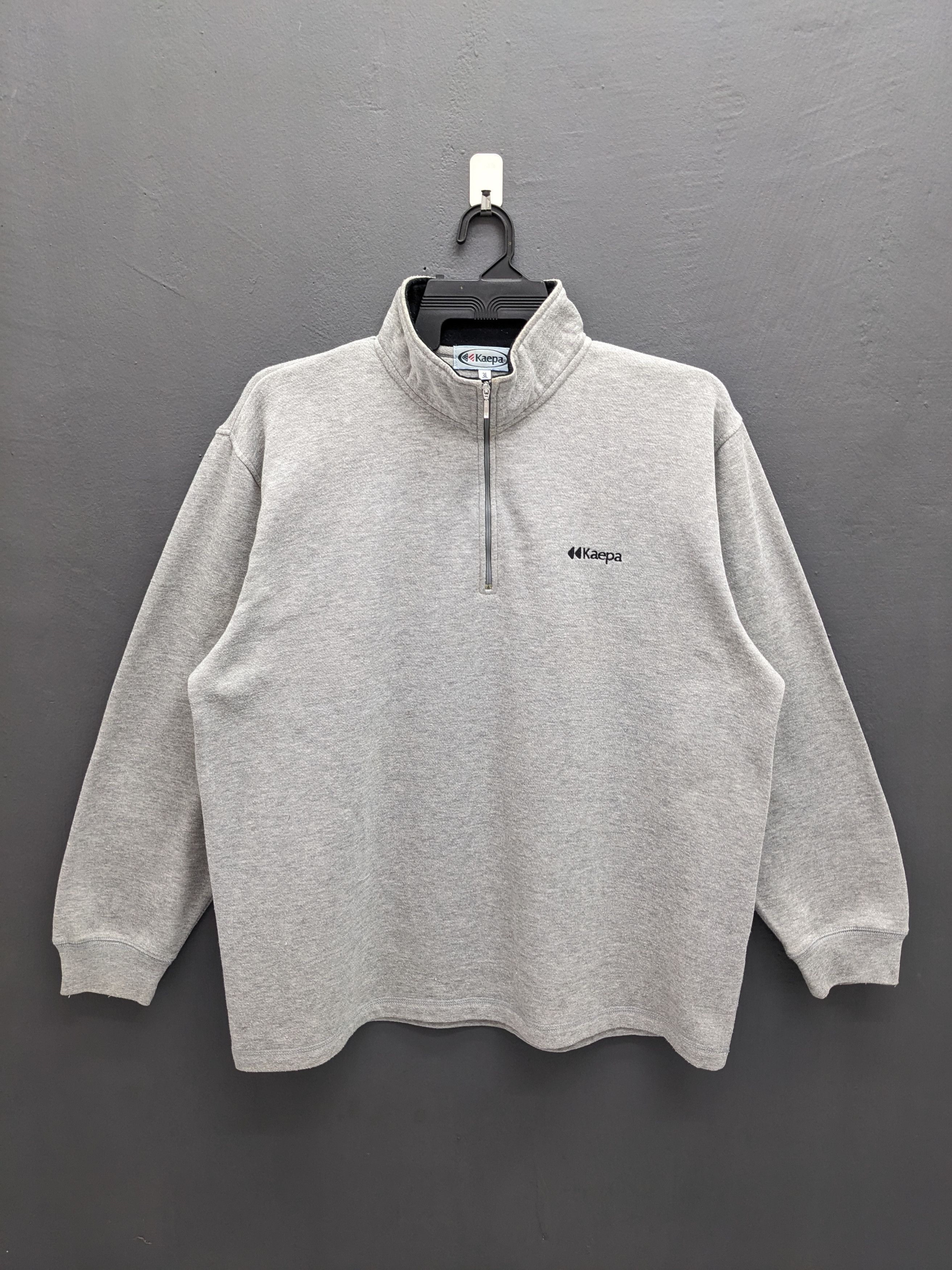Japanese Brand Japanese Brand Kaepa Half Zipper Streetwear Sweatshirt Size US XXL / EU 58 / 5 - 2 Thumbnail