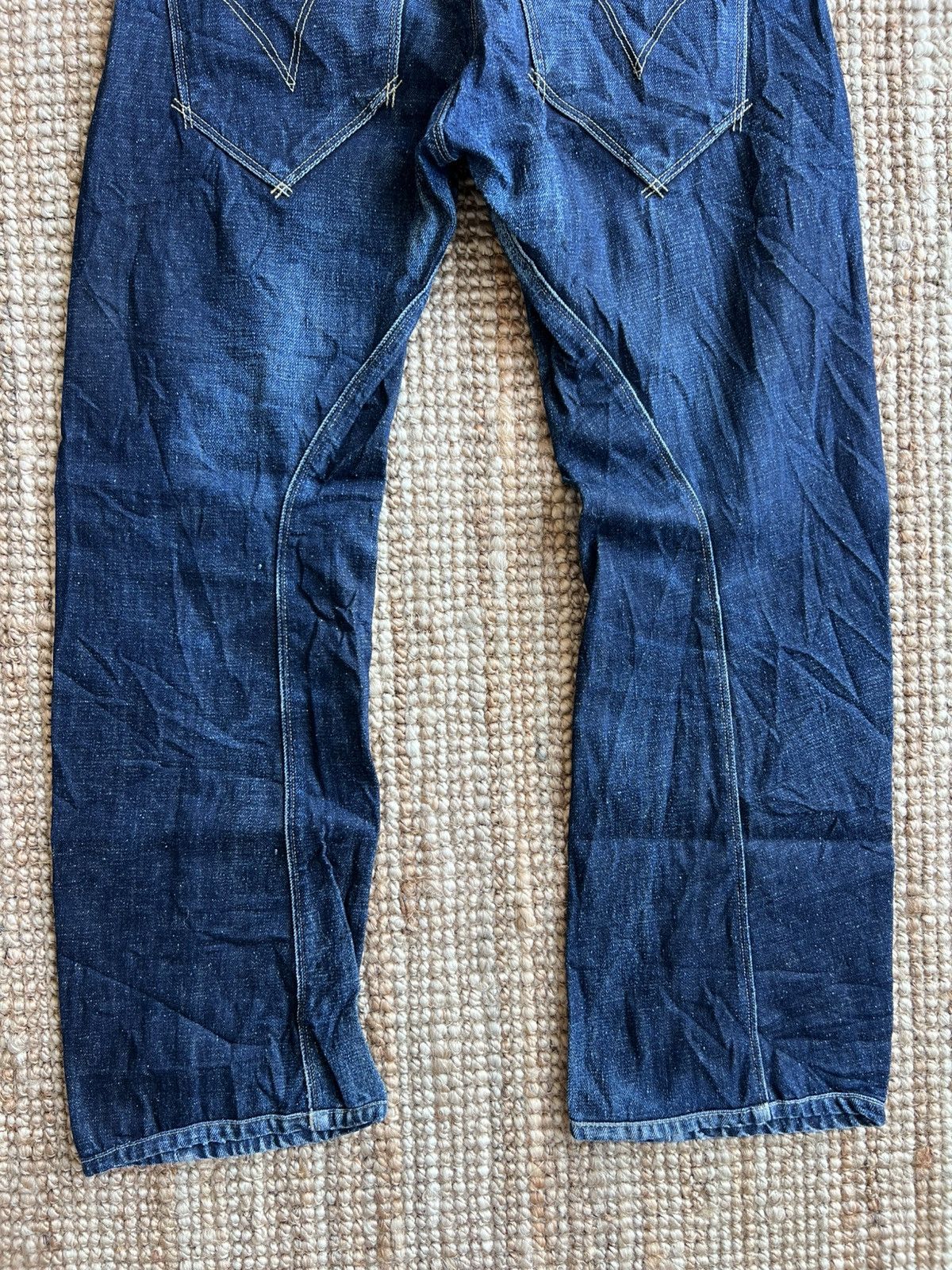 Levi's Levis Engineered Jeans Buckle Back Tag W29 Actual 31x31.5 Size US 31 - 7 Thumbnail