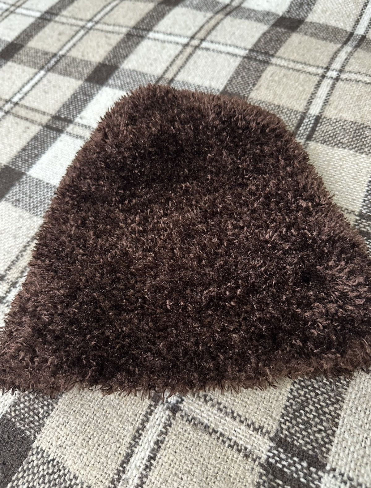 Other Avant garde Mohair Fluffy Vintage Hat One Size brown colour Size ONE SIZE - 2 Thumbnail